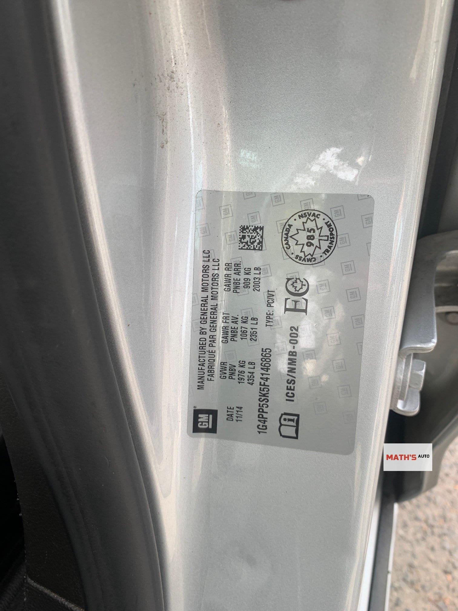 Buick Verano 2015 - Image 14