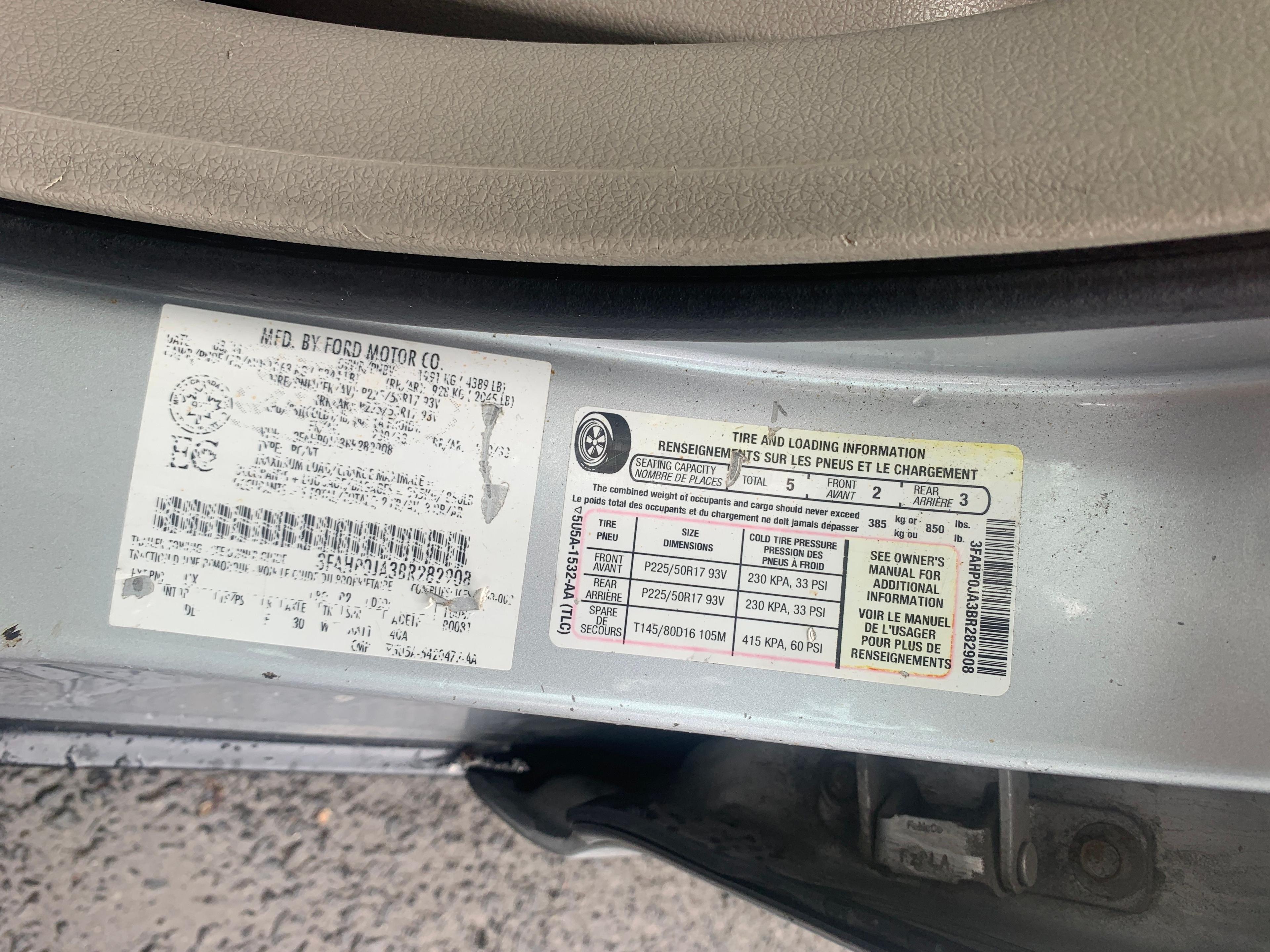 Ford Fusion 2011 - Image 16